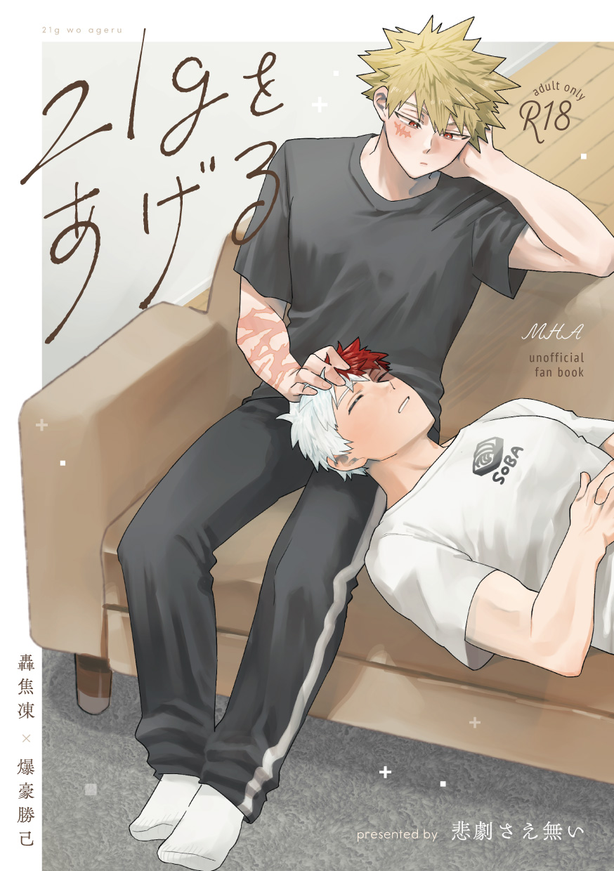 同人誌 21gをあげる 表紙
